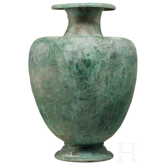 Bronzene Hydria, Griechenland, Klassik, 5. Jhdt. v. Chr.
