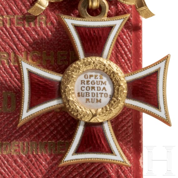 Leopold-Orden – Kommandeurkreuz mit Kriegsdekoration