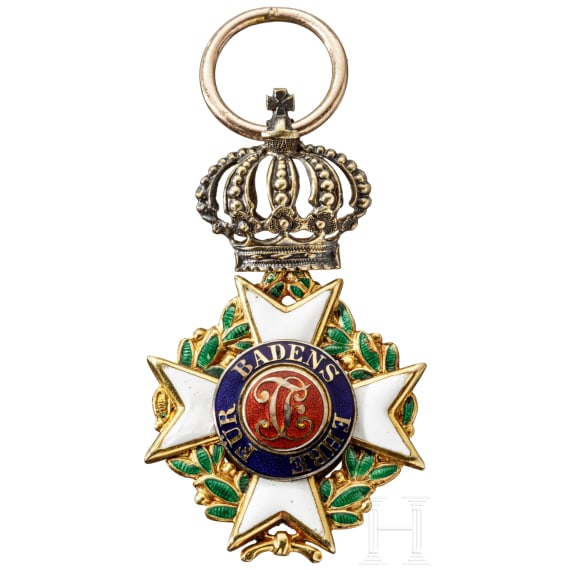 A Knight's Cross of the Military Order of Merit of Karl Friedrich, 1st half of the 19th century
