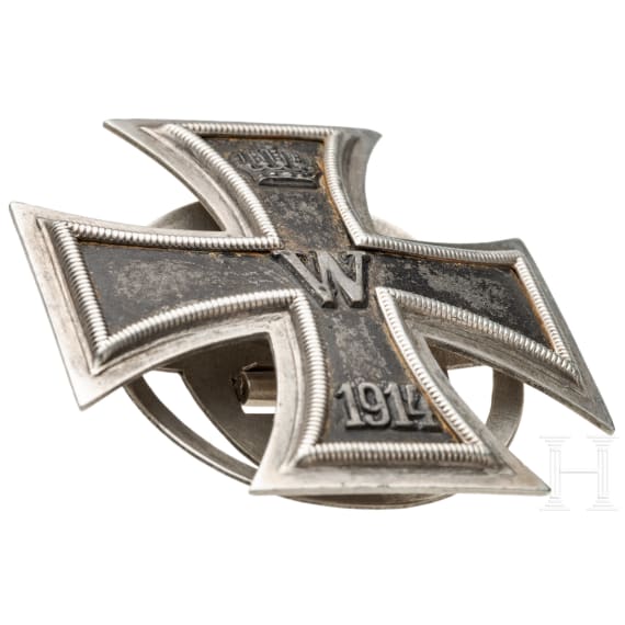 An Iron Cross 1914 First Class with a rare patent lock