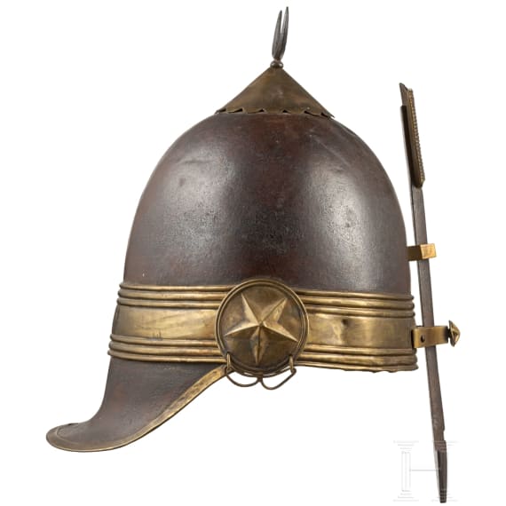 A helmet of the Khedive life guard, as of 1867