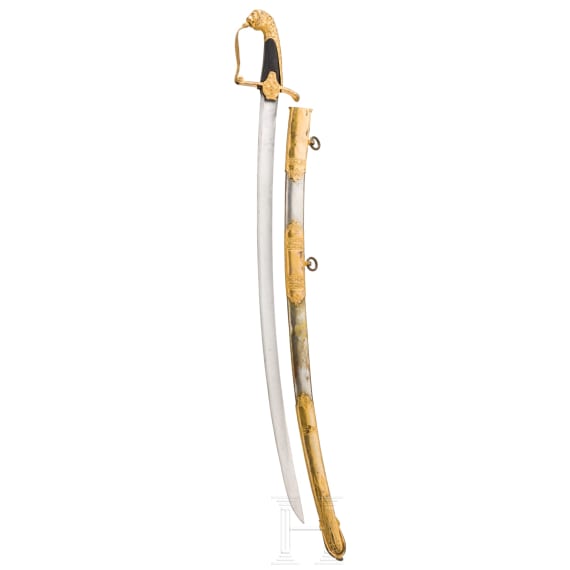 A lion's head sabre for high officers