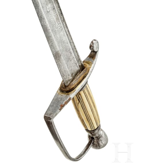 A British officer's sabre, circa 1800