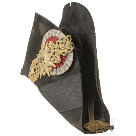 A noble bicorne for navy officers under Grand Duke Leopold II (1824-59)