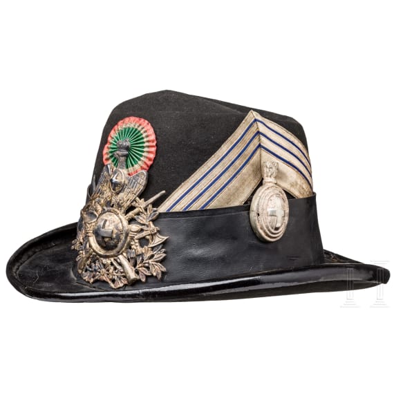 An Alpini bowler hat - Bombetta da Colonnello degli Alpini, late 19th century