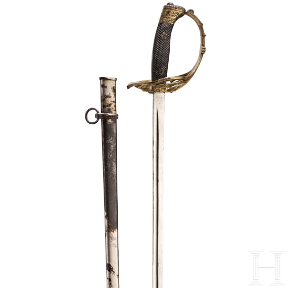 A sword for artillery officers, circa 1900