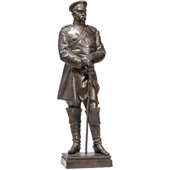 Carl Silbernagel – Bismarck in uniform, dated 1875