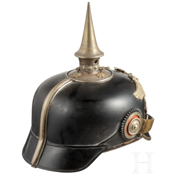 Helm für Offiziere im 1. Badischen Leib-Grenadier-Regiment Nr. 109, um 1914