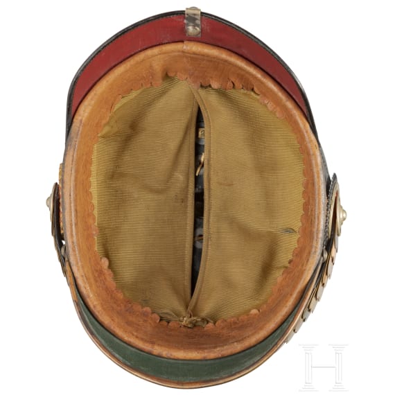Helm für Offiziere im 1. Badischen Leib-Grenadier-Regiment Nr. 109, um 1914