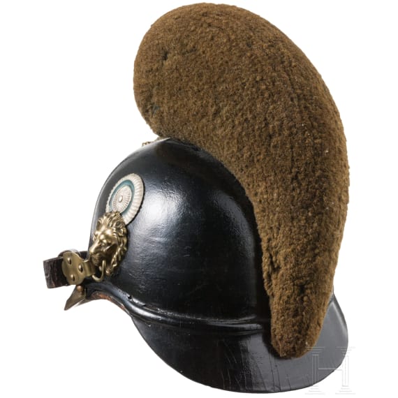 A helmet M 1868 for enlisted men of the infantry