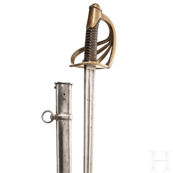 A pallash for troopers of the cuirassiers, circa 1845