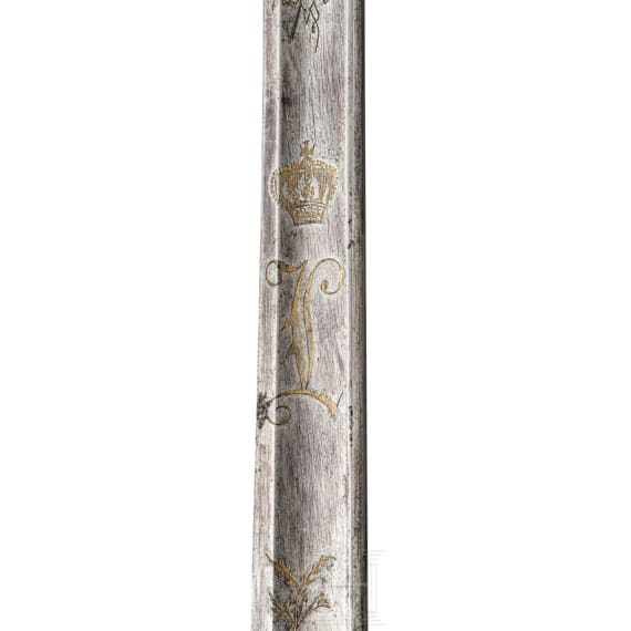 A small-sword for higher officials by Stroblberger, 1st half of the 19th century