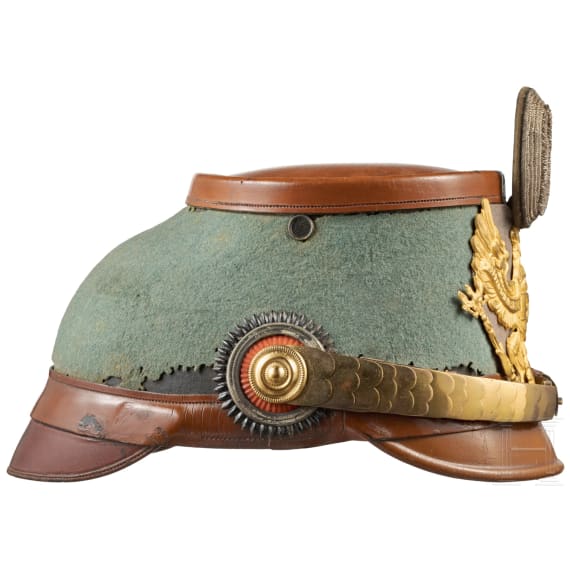 A shako for officers of the machine gun departments