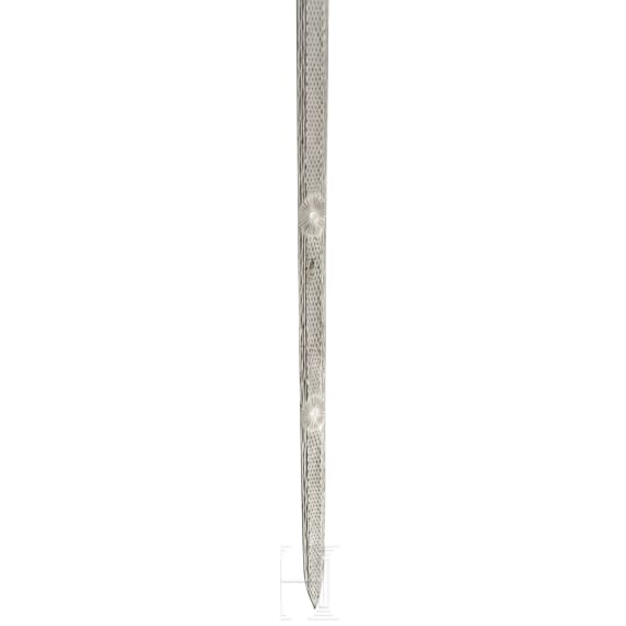An officer's small sword, reign of Frederick the Great (1740-86)