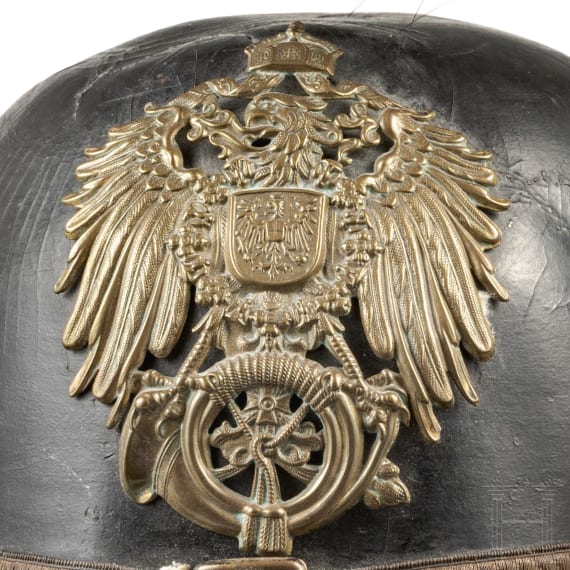 A hat for a postilion of the German Reichspost in the principality of Waldeck, circa 1890