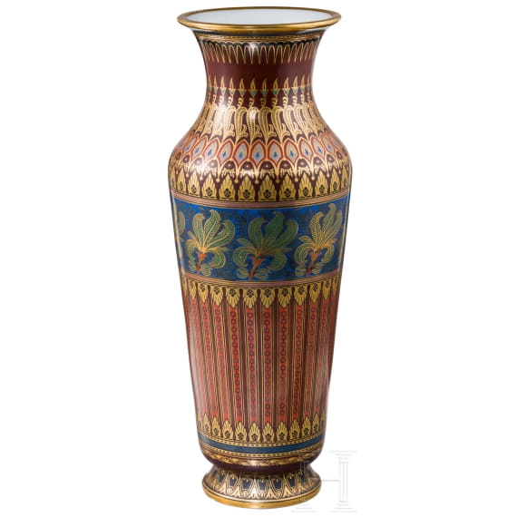 Otto Fürst von Bismarck – a Lobmeyr vase as a state gift, late 19th century