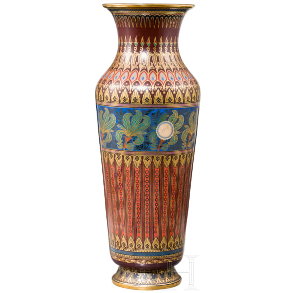 Otto Fürst von Bismarck – a Lobmeyr vase as a state gift, late 19th century