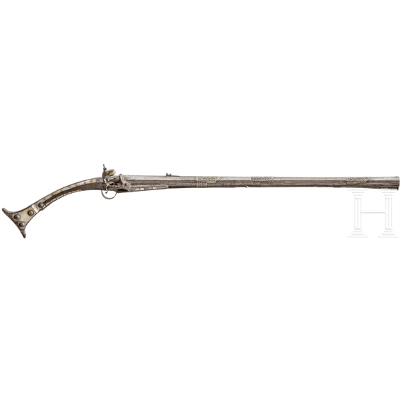 An Albanian miquelet-rifle, 19th century
