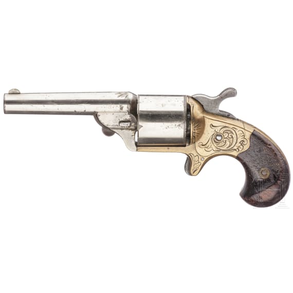A National Arms Front Loading-Teat Fire Revolver (Moore's Patent), USA, circa 1868