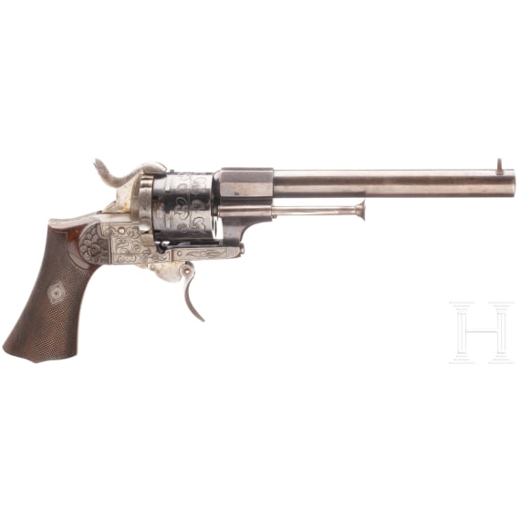 A pinfire revolver by Eugène Lefaucheux, Belgium, circa 1870