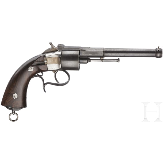 A revolver by Gauthier Jeune, 1st Model, circa 1859