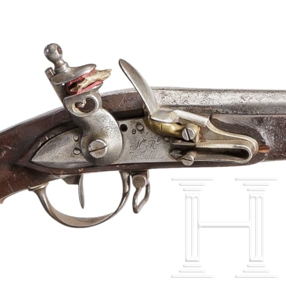 A flintlock musket, Tulle, Mod. 1777, France, 1813