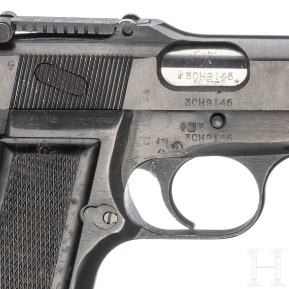 Browning Inglis No. 1 MK I*, mit Anschlagkasten