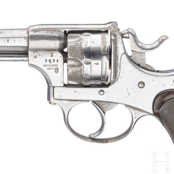 Revolver, Waffenfabrik Bern, Mod. 1878, Schweiz, um 1880