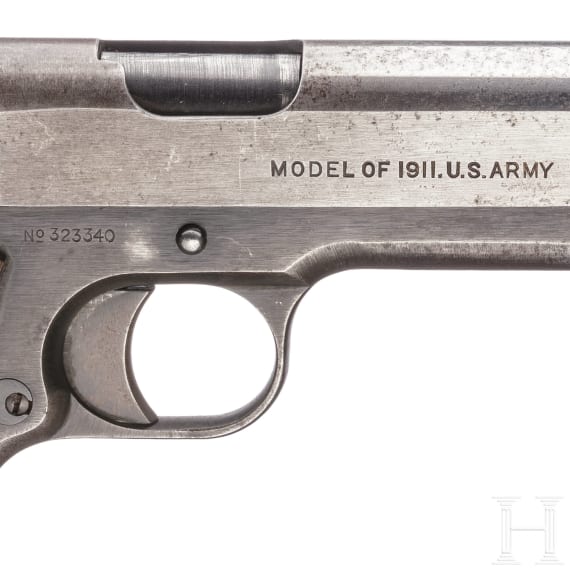 Colt Mod. 1911, mit Holster