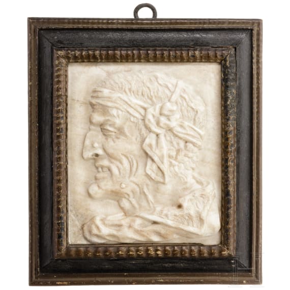 Portraitrelief eines Seer&auml;ubers, Venedig, 16./17. Jhdt.