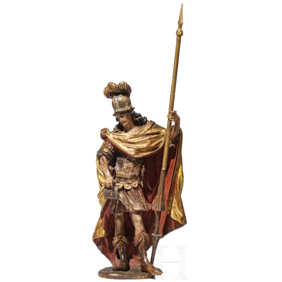 Figur des Heiligen Florians aus der Werkstatt von Johann Meinrad Guggenbichler (1649 - 1723)