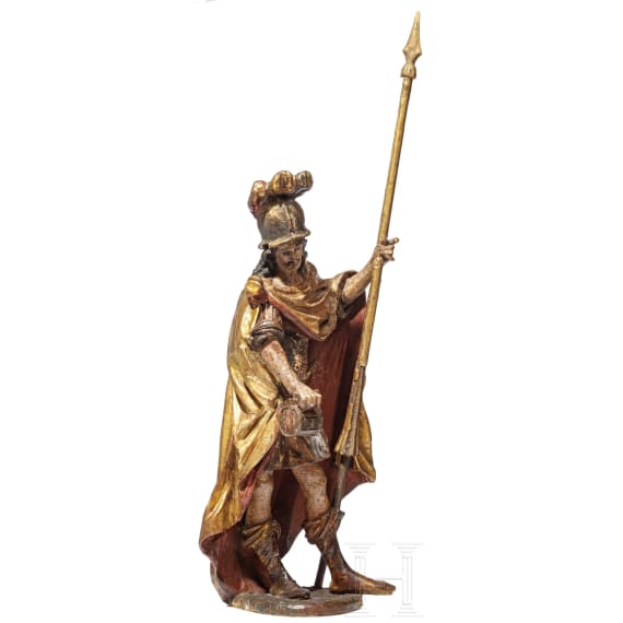Figur des Heiligen Florians aus der Werkstatt von Johann Meinrad Guggenbichler (1649 - 1723)