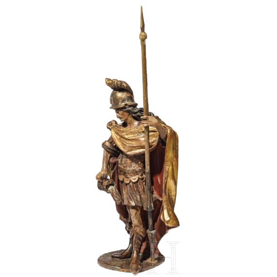 Figur des Heiligen Florians aus der Werkstatt von Johann Meinrad Guggenbichler (1649 - 1723)