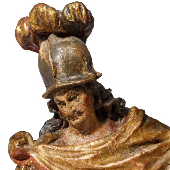 Figur des Heiligen Florians aus der Werkstatt von Johann Meinrad Guggenbichler (1649 - 1723)