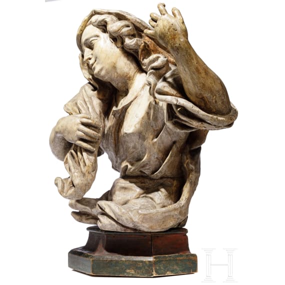 Holzfigur der Maria Magdalena, Italien, 1. H&auml;lfte 18. Jhdt.