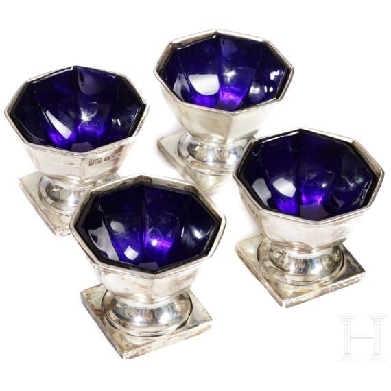 Mappin & Webb - silbernes Gew&uuml;rzset, England, 19. Jhdt.