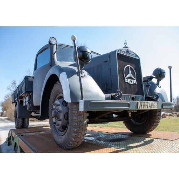 Selbstfahrlafette auf Basis des Mercedes-Benz L 3000 S mit 2 cm Flak 30, Baujahr 1939