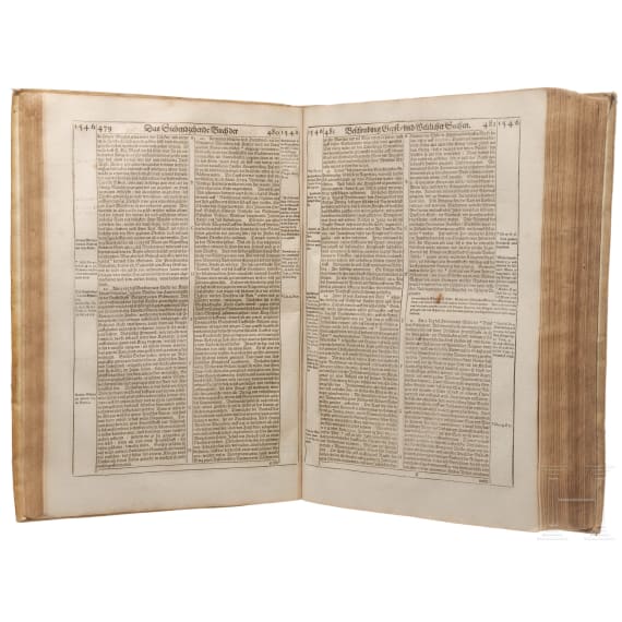 Johannes Sleidanus, "Warhafftige und Ordentliche Beschreibung...", Sammelband mit allen drei Teilen, Straßburg, Heyden/Rihel, 1620/21