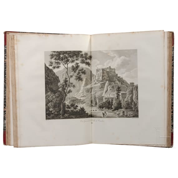 "Les monuments de la France" in 2 B&auml;nden, Alexandre de Laborde, Paris, 1816/1836
