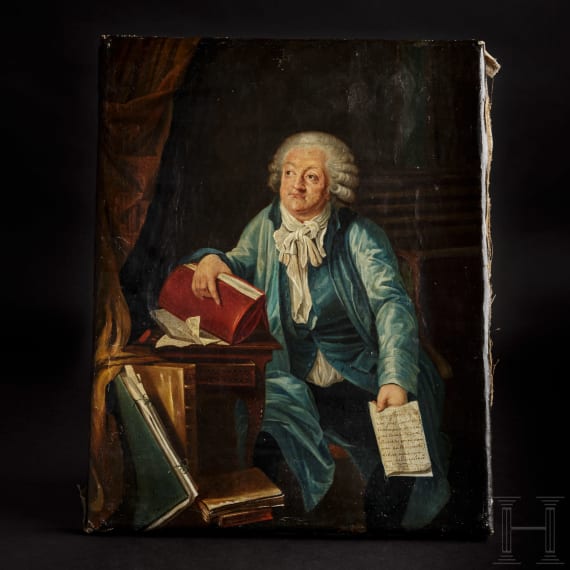 Portrait des Honor&eacute; Gabriel de Riqueti, Marquis de Mirabeau, um 1790
