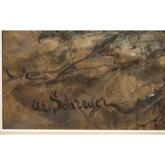 Adolf Schreyer, "Beduinenpatrouille"