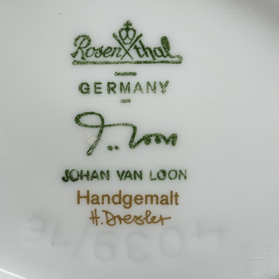 Drei Vasen, Rosenthal, deutsch, 1970er Jahre