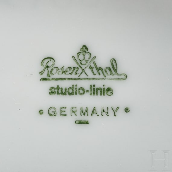 Drei Vasen, Rosenthal, deutsch, 1970er Jahre