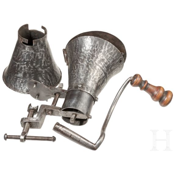 Schmiedeeiserne Kaffeem&uuml;hle, Frankreich, 2. H&auml;lfte 18. Jhdt.
