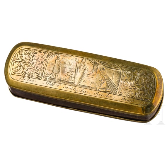 Iserlohner Dose, deutsch, 18. Jhdt.