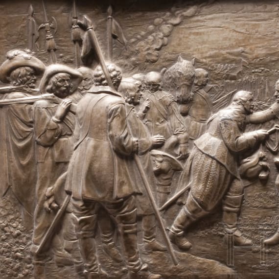 Schl&uuml;ssel&uuml;bergabe der Stadt Breda an Wallenstein am 5.7.1625