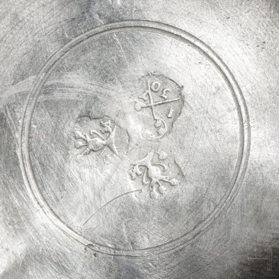 Kleines Zunftr&ouml;rken der Tuchscherer, Wittstock/Dosse, datiert 1750