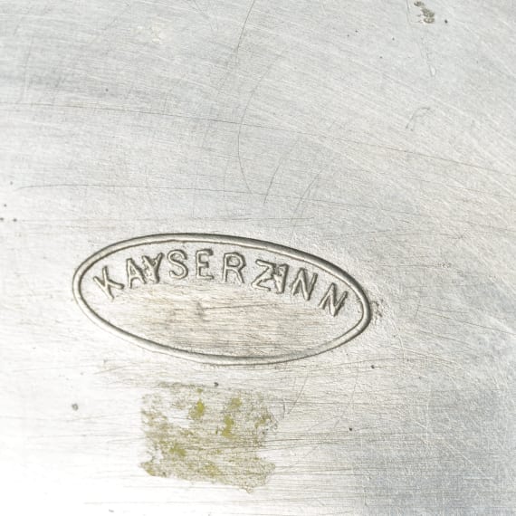 Acht Teile Kayserzinn, K&ouml;ln, um 1900/10