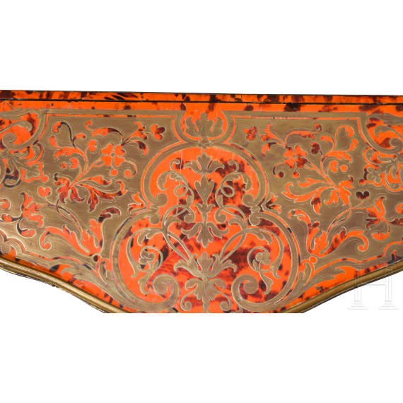 Boulle-Klapptisch, Frankreich, 2. H&auml;lfte 19. Jhdt.