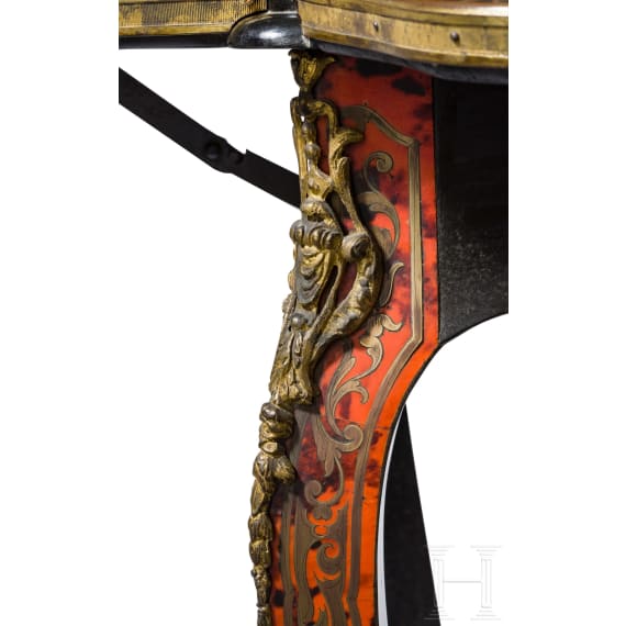 Boulle-Klapptisch, Frankreich, 2. H&auml;lfte 19. Jhdt.